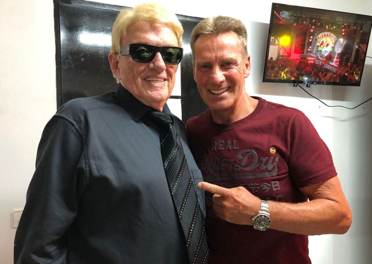 Heino und Jürgen Milski im Bierkönig auf Mallorca