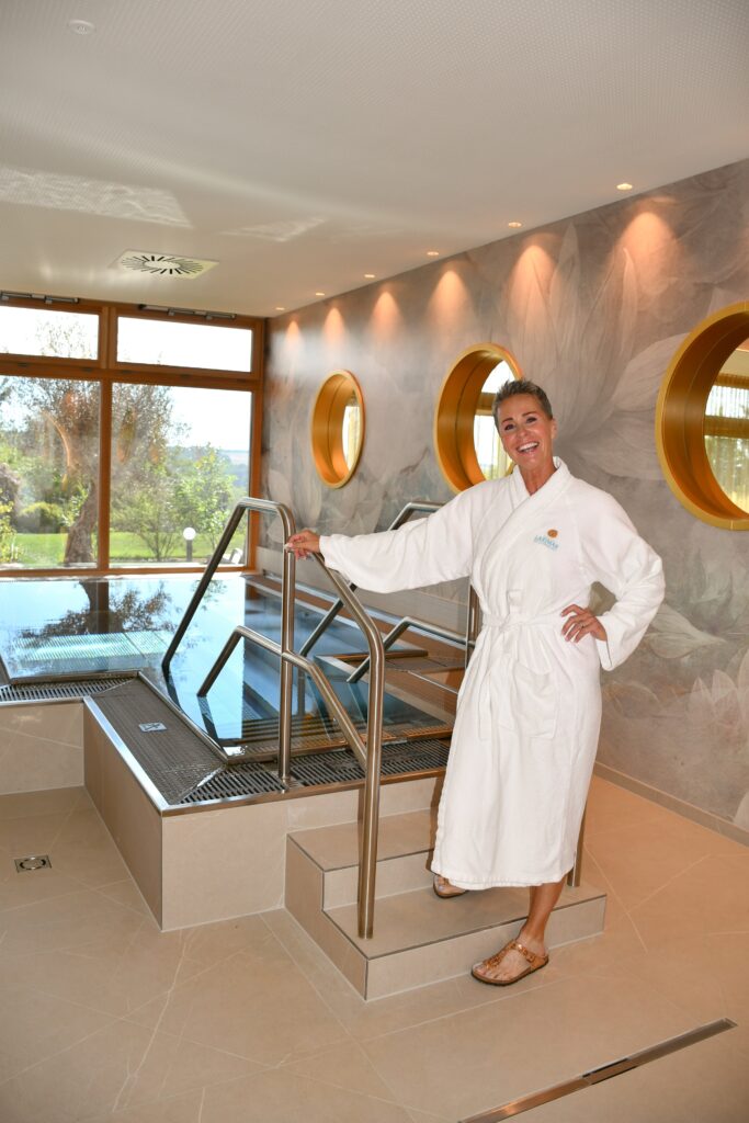 Sonja Zietlow im neuen Larimar-Ladies-Spa-Hotel Stegersbach