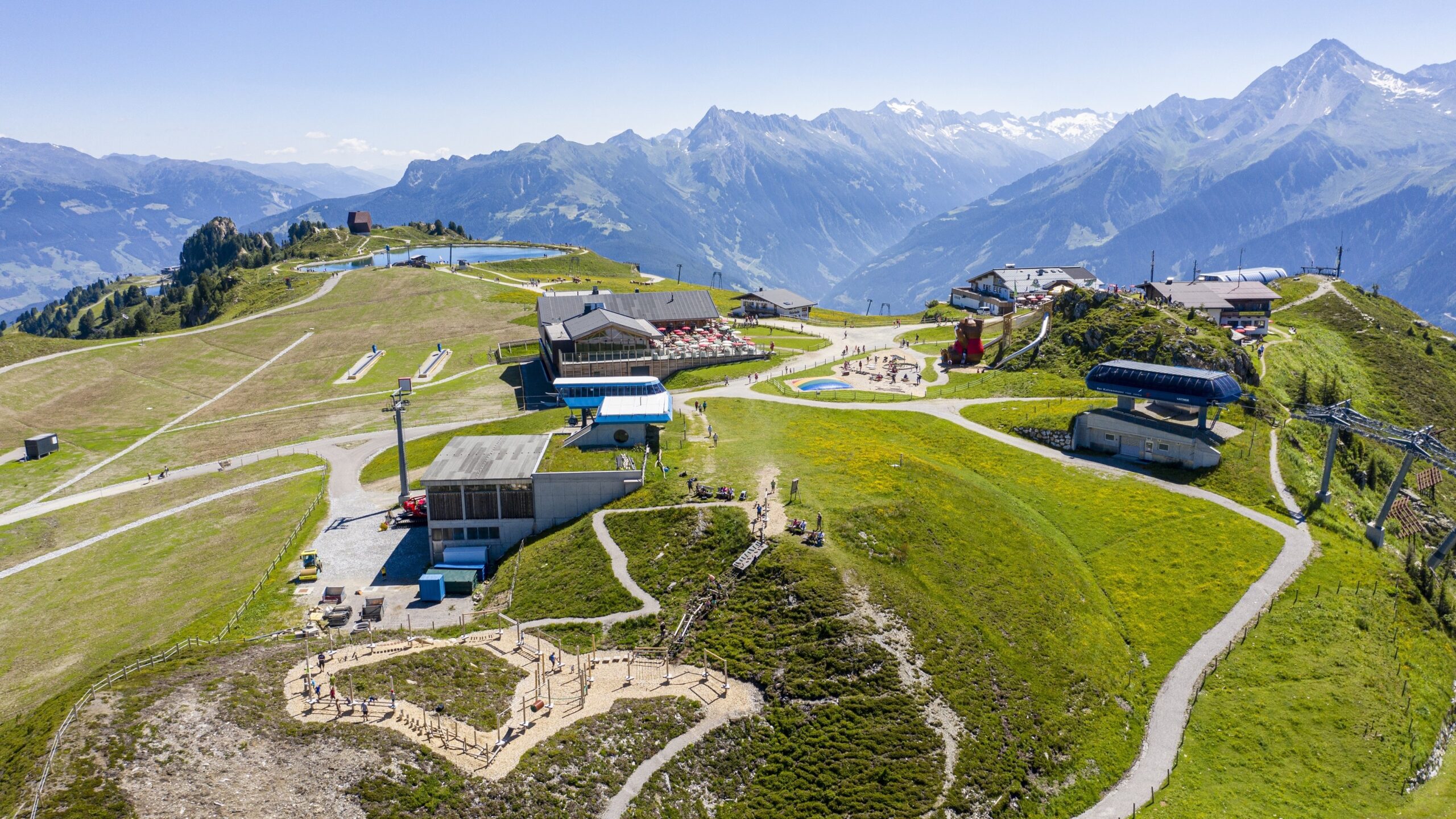 Blick auf das Penkenjoch