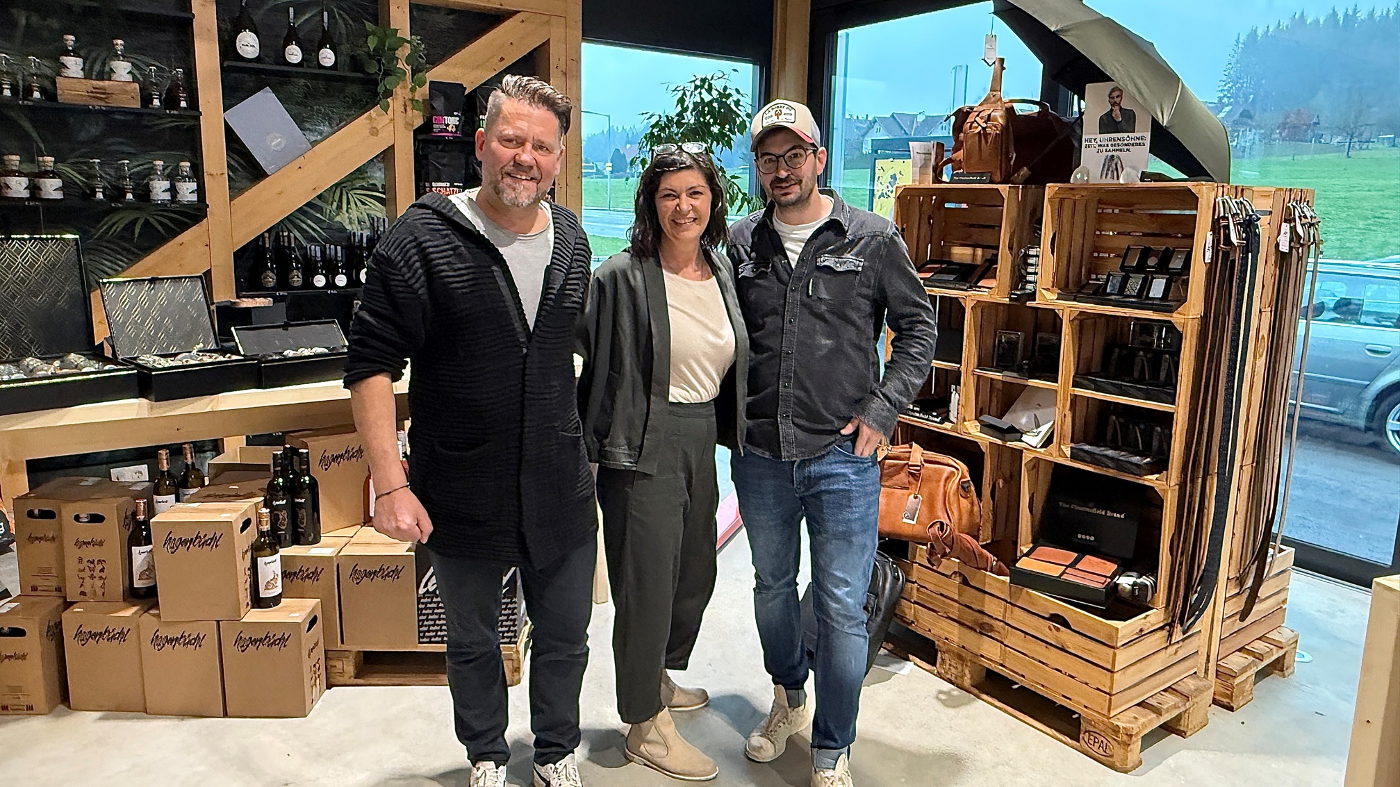 Mike Süsser, Barbara Stieblehner, David Daxner (v. li.) Foto: Tom Leitner