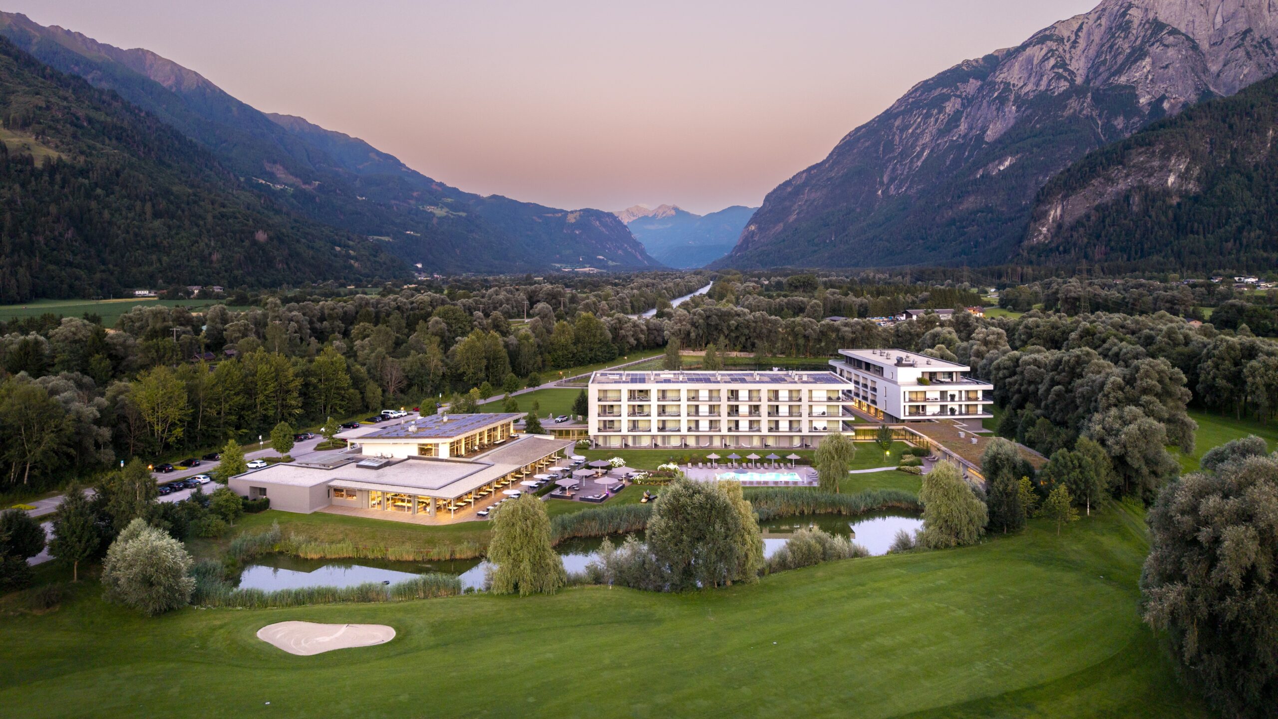 das Fünf-Sterne-Hotel Dolomitengolf Suites