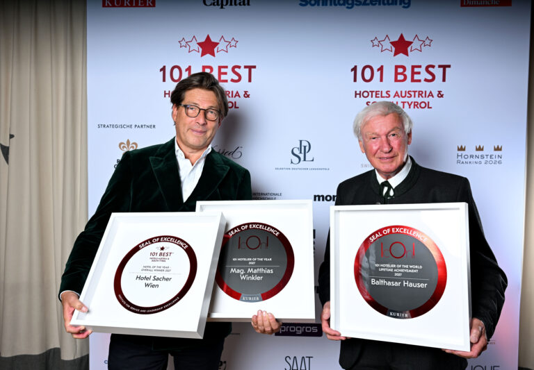 „101 best hotels”: Österreich-Premiere in Kitzbühel